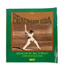 DON BRADMAN personally pen-signed and dedicated book: "The Bradman Era" by Bill O'Reilly and Jack Egan [ABC/Collins, Sydney, 1983].