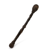 A bosun's antique cosh (persuader), handsomely crafted from baleen, woven thread and weight with lead, 19th century, 28cm long.