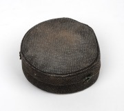 JACOB ABRAHAM of Bath, antique English equinoctial pocket sundial compass in original shagreen case, circa 1810, the case 8cm high. - 5