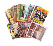 A group of Football Record Finals issues spanning the years 1968 to 2012, including two duplicates. (42 items)