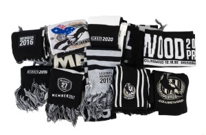 COLLINGWOOD: Group of scarves from the 2000s and onwards; condition excellent. (12 items)