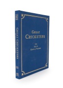 "Great Cricketers - The Age of Grace & Trumper", compiled by George Beldam Jnr and edited by Cornelia Beldam [Boundary Books, 2000]; number 312 of a limited edition of 548 copies, with limitation signed by Cornelia Beldam; folio, blue cloth boards with gi
