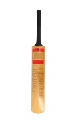 1977 CENTENARY TEST - AUSTRALIA v ENGLAND: Full-size commemorative Slazenger cricket bat with match statistics on the face of the blade, signed by twenty-nine players including Dennis Lillee, Rick McCosker, and David Hookes; limited edition #111/150.