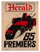 WEG - ESSENDON: Original 1985 Premiers poster [#28449].