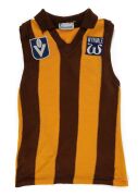 HAWTHORN: A circa 1980 guernsey by Brandella, number 14 on back, VFL and Wynvale branding on front. - 2