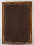 An antique sailor's sweetheart shell diorama in original gilt frame, 19th century, 37cm high, 52cm wide, 14cm deep. - 2