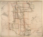 JOHN ARROWSMITH (1790-1873) "The Colony of WESTERN AUSTRALIA; from the Surveys of John Septimus Roe Esqr. Surveyor Genl. And from other Official Documents in the Colonial Office and Admiralty." [London: 35 Essex St., Strand; 1st October 1839]; mounted 75 