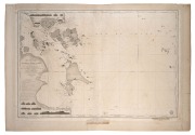 [SINGAPORE, MALAYA, INDONESIA] DEPOT DE LA MARINE: 1846 "Carte Des Detroits de Singapore, Durian et Rhio et des parages environnants; Dressee d'aprees les cartes d'Horsburgh et celle de l'Amirante Anglaise en 1840 et d'apres la carte Hollandaise du Detroi