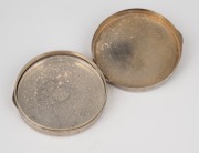 An American Art Deco sterling silver and enamel circular box, circa 1930, ​​​​​​​5cm diameter, 40 grams. - 3