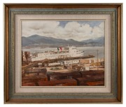 RONALD CLAYTON SKATE (1913-1991), Ocean Bound, oil on board, signed lower left "Skate", 40 x 50cm, 59 x 69cm overall.