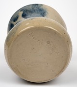 MERRIC BOYD pottery vase with hand painted landscape scene, incised "Merric Boyd", ​​​​​​​11.5cm high - 4