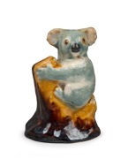 GRACE SECCOMBE pottery koala statue, incised "G.S. AUS.", ​​​​​​​7.5cm high.