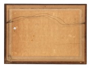 ALFRED DUFTY (1858-1924), Hippalos, watercolour, signed lower right "A. Dufty", ​​​​​​​35 x 55cm, 57 x 77cm overall. - 3