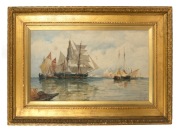 THOMAS BUSH HARDY (1842-1897), Venice, watercolour, signed and titled lower right "T.B. Hardy, Venice", 60 x 100cm, 100 x 142cm overall. - 2