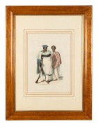 GEORGE FRENCH ANGAS (1822-1886), Honi Heki and Patuone, hand-coloured lithograph, 40 x 309cm, 77 x 60cm overall. - 2