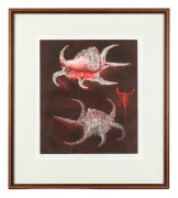 PAMELA GRIFFITH (1943 - ), I.) Hermit crab & spiral forms, (14/30), II.) The Miraculous Thatcher Shell, (4/30), III.) Scorpion Shell Of The Pacific, (23/30), signed and titled in the lower margin, 39 x 34cm each, 56 x 50cm each overall. - 2