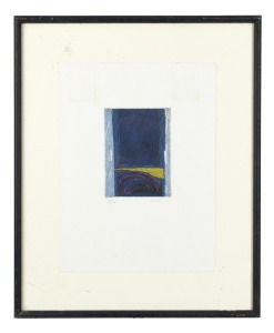 ARNAL, pair of abstracts, lithographs, P/A, both signed lower right "Arnal", sheet size 38 x 29cm, 55 x 45cm overall.