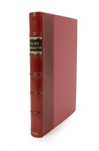 John ELLIS, F.R.S., "An Essay towards a Natural History of the Corallines, and other Marine Productions of the like Kind, commonly found on the Coasts of Great Britain and Ireland...."; [London : for the Author, 1755, first edition]; quarto, engraved fold-out frontispiece and 39 plates, xvii, [x], 104pp; modern half calf; spine with 5 raised bands.
