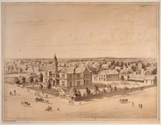 Winham College, Jeffcott Street, North Adelaide,, lithograph by Louis Henn & Co., c1880, 25 x 32.5cm (image).