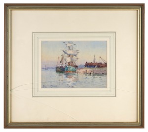 REGINALD JONES (1890-1948), Near Chichester..., watercolour, signed lower left "Reginald Jones", 13 x 18cm, 33 x 37cm overall.