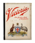 "VICTORIA - The Garden State of Australia : A Handbook for Rural Home Seekers Issued by Authority of the Government of Victoria", [Melbourne : 1909]; 296pp, pictorial covers, two large folding maps.