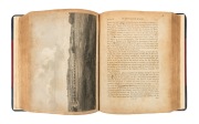 David COLLINS (1756-1810), "An Account of the English Colony in New South Wales...." [LONDON : T. Cadell Jun. and W. Davies, 1798, first edition]; xxxviii, 617pp, lacks the folding map of Botany Bay and the chart of New Zealand, but includes all engraved - 4