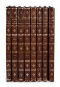 JOHN GOULD "The Birds of Australia", [Melbourne : Lansdowne Press, 1972], elephant folio, (facsimile of the 1848 publication), coloured plates; publisher's vinyl binding, with gilt titles to spines, (8 Vol.)