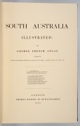 GEORGE FRENCH ANGAS, South Australia Illustrated, facsimile edition published by A. & A. Reed, 1967. [#457 of 1000]; Elephant folio, half leather with six raised bands, marbled boards; gilt ruled, decorated and text to spine, top edges gilt, including lis - 3