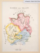 A collection of nineteen hand-coloured lithographic maps taken from William Henry Wells' "A Geographical Dictionary; or Gazeteer of the Australian Colonies" [1848]; including Camden, Bourke & Grant, Hunter, Normanby, Murray and Macquarie. All individually - 2