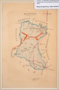 A collection of nineteen hand-coloured lithographic maps taken from William Henry Wells' "A Geographical Dictionary; or Gazeteer of the Australian Colonies" [1848]; including Camden, Bourke & Grant, Hunter, Normanby, Murray and Macquarie. All individually - 4