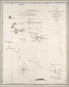 PACIFIC ISLANDS: Three early maps: I.) "Chart of the Island OTAHEITE by Lieut. J. Cook 1769" (from Hawksworth, 1773), II.) "Chart of Part of the FEEJEE ISLANDS Explored by Cap James Wilson, in the Ship DUFF 1797" (published 1799), III.) "APIA BAY in the i