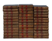 "Biblioth&egrave;que g&eacute;ographique et instructive des jeunes gens, ou recueil de voyages int&eacute;ressants dans toutes les parties du monde, Pour l'instruction et l'amusement de la jeunesse" [Paris, Gabriel DuFour, various years 1800s-1810s], complete set of 36 volume