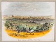 FREDERICK CASEMERO (Charles) TERRY (1825-1869), collection of eight hand-coloured lithographic plates from "Australian Keepsake", published 1855 by Sands & Kenny, 14 x 18cm, mounted 27 x 31cm overall. - 3