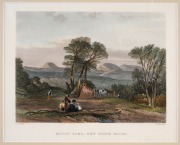 JOHN SKINNER PROUT (1805-1876), group of ten hand-coloured lithographic illustrations from the 1874 publication "Australian Illustrated" by EDWIN CARTON BOOTH, 17 x 22cm, mounted 30.5 x 35.5cm overall. - 2
