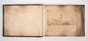 A circa 1880s 23 x 29cm album containing 65+ albumen photographs compiled by Wesleyan church minister Edmund Sorrel Bickford (1843-1904), depicting many scenes from both urban and country Victoria, including indigenous Australians, settlers' huts, agricul - 4