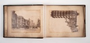 A circa 1880s 23 x 29cm album containing 65+ albumen photographs compiled by Wesleyan church minister Edmund Sorrel Bickford (1843-1904), depicting many scenes from both urban and country Victoria, including indigenous Australians, settlers' huts, agricul - 5