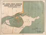 [NEW SOUTH WALES HARBOURS] group of four antique coloured lithograph maps by W. A. GULLICK, Government Printers, Sydney, circa 1900: I.) Batemans Bay, II.) New Entrance To The Macleay River, III.) Camden Haven Entrance, IV.) Tweed River Entrance, the larg