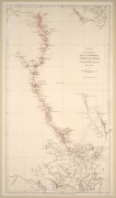 JOHN TALLIS (1817-1876), "Western Australia, Swan River" antique hand-coloured steel engraved map with pictorial vignettes and views, circa 1851; together with an antique map depicting John McDougall Stuart's fourth and fifth expeditions into Central Aust - 3
