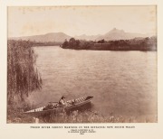 SYDNEY & NEW SOUTH WALES: A nice range of individually mounted albumen paper prints and photographs; circa 1880s-1900s; various sizes. Subjects include Byangum Township, Wooloomooloo Bay, Garden Island, the Road up Burrorang Mountain, etc. Photographers n - 2