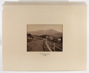 TASMANIA: A nice range of individually mounted albumen paper prints and photographs; circa 1880s-1900s; various sizes. Subjects include Breakwater Emu Bay, Table Cape, Organ Pipe Rocks, The Wharves Hobart Town, Cascade Road, Near Cam River, and Macquarie - 8