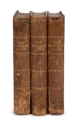 Marcus CLARKE (1846 - 1881), "HIS NATURAL LIFE", [LONDON : Richard Bentley & Son, 1875], three volumes, octavo, contemporary leather spines over marbled boards; neat ownership inscription to all three blank front end papers. The extremely rare first Lo - 3