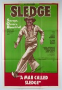 AUSTRALIAN ONE-SHEET MOVIE POSTERS: Group comprising 1966 Dean Martin "Murderer's Row", 1970 "The Lady in the Car with Glasses and a Gun", 1970 "The Reckoning", 1970 "A Man Called Sledge", 1970 "The Liberation of L.B. Jones", 1971 Omar Sharif "The Horseme - 3
