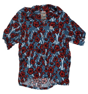 MAMBO LOUD SHIRT "Frangipani", sized XL