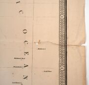 JAMES WYLD (1812-1887) "Map of Australia, compiled from the Nautical Surveys Made by Order of the Admiralty and other Authentic Documents", [London, 1844], engraved map, with inset maps of the world and Van Diemen&rsquo;s Land, hand-coloured; overall 57.5 x 86c - 11