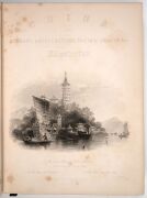 ALLOM & WRIGHT, "China, in a Series of Views, displaying the Scenery, Architecture, and Social Habits, of that Ancient Empire" [London, Fisher Son & Co., mid-10th century], four volumes uniformly bound into two (96/72/68/52pp. plus index); full leather bi - 3