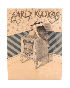 CONCERT POSTERS: A group of c. 1980 posters comprising Early Kookas, Ovarian Sisters "Beat Your Breasts in concert, Swanston St. Storey Hall" (2), "Anzac Concert...The Bushwackers/Redgum/Eric Bogle/John Derum...Festival Hall", and Margret Roadknight/Jeann