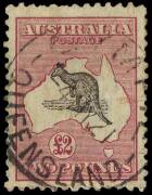 1913-65 mainly used collection on Seven Seas pages. Noted Roo's to &pound;2 incl. a mixed Specimen set and a few Officials plus KGV to 1/4. Mixed condition, 325+.