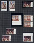 1958-74 collection in Frank Godden album. Includes some blocks, varieties (incl. 7c Gemstones with black omitted), 4/- - &pound;2 Navigators sets of 8 Mint & Used, 1966 to $4, Navigator SPECIMENS (2 sets), booklet panes Mint & Used, ANPEX M/Sheets, 1971 Xmas bl - 3