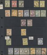 General collection on Hagners; 1st Wmk. to 1/- (26 incl. 2 inverted wmks), 2nd Wmk. to 5/- (14 incl. 2&frac12;d MH), 3rd Wmk. to 10/- (28 incl. 2 inverted wmks & 10/- t/graph punct.), Sm. Mult. to 5/- (10) and CofA to &pound;2 (19). All in various quantities, mixed co - 2