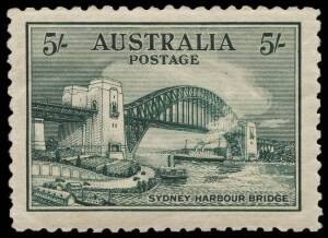 1932 Bridge set of 4**. The 5/- well centred, with a very minor gum loss.